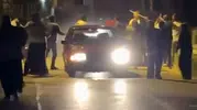 Bursa sokaklarında tekme tokat kavga