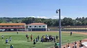 Bartın'da kadınlar futbol maçında saha karıştı