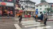 Afyonkarahisar’da dolu yağışı tarım alanlarını vurdu