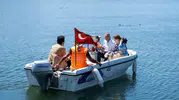 Mogan Gölü'nün röntgeni çekiliyor