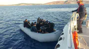 Ege denizinde göçmen hareketliliği 65 kişi yakalandı