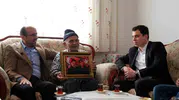 Orhaneli’nde şehit babalarına yapay zekalı vefa hediyesi