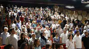 Denizli’de minik oyuncular sahne tozunu yuttu