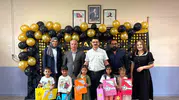 Emirdağ’da öğrencilerin karne günü heyecanı
