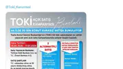 TOKİ 64 şehirde 20 bin evi kurasız satışa çıkarıyor