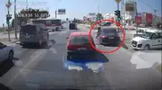 Emniyet şeridini ihlal eden sürücü genç kıza çarptı