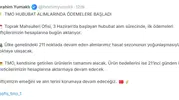 Çiftçinin hububat ödemeleri hesaplara yatmaya başladı