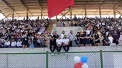 Zonguldak’ta 500 öğrenci mezuniyet coşkusunu stadyumda yaşadı