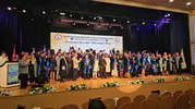 Zonguldak BEUN mezunları başarılarını kep atarak kutladı