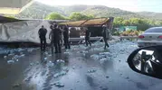 Bursa çevre yolunda tır kazası bir can aldı