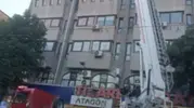 Eskişehir’de yürürken başınıza beton düşebilir