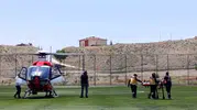Malatya’da acil vaka için hava ambulansı havalandı
