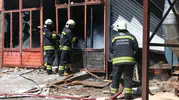 Eskişehir EMKO Sanayi Sitesi'nde mobilya atölyesi alevlere teslim oldu
