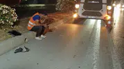 Sınav yolunda baba acısı