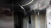 Van İpekyolu'nda bir ev yangınla kullanılamaz hale geldi