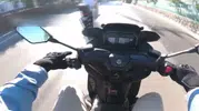 Beykoz'da trafikte dehşet Motosikletli sürücüye çarptı