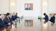 Numan Kurtulmuş Bakü’de Aliyev ile bir araya geldi