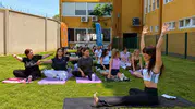 Yeşim Grup çalışanları mesai stresini yogayla atıyor