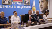 AK Parti Denizli teşkilatında eski ve yeni yöneticiler buluştu