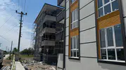 Konya’da inşaat faciası 4'üncü kattan düşen işçi ağır yaralandı