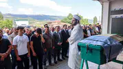 Bilecik köy muhtarına veda etti
