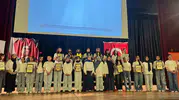 Denizli'de öğrenciler yabancı dili sahnede konuşturdu