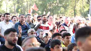 Kağıthane sokakları milli maç coşkusuyla doldu