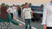Kırklareli yolunda feci kaza Üç genç hayatını kaybetti