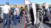 Şanlıurfa'da acı haber: Kontrolden çıkan otomobil takla attı, iki can gitti