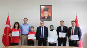 Bozüyüklü öğrencilerin büyük başarısı ödüllendirildi
