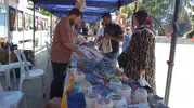 Balıkesir'de özel öğrencilerin el emeği eserleri meydanda buluştu