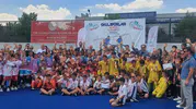 Beypazarlı ortaokullular çim hokeyinde Türkiye’ye damga vurdu