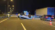 Kuzey Marmara Otoyolu'nda korkutan kaza