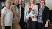 Burhaniyeli kadınların el emeği göz nuru sergisi açıldı