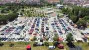 Tekirdağ'da modifiye araç tutkunları buluştu
