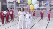 Lösemiyi yenen Kadir okuluna balonlarla döndü