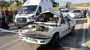 Adıyaman'da trafik kazası Bir kişi hastaneye kaldırıldı