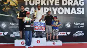 Kepez pistinde hız tutkunları kupa için yarıştı