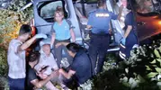 Samsun’da 40 metrelik uçuruma yuvarlanan araçtan iki kişi sağ çıktı