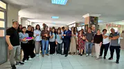 Çeşmeli gençler tuvallerine duygularını yansıttı
