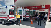 Konya yolunda kaza yapan aile hastanelik oldu
