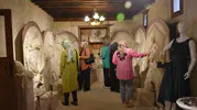 Şahinbeyli kadınların el emeği göz nuru sergisi açıldı