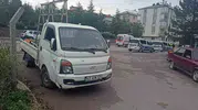 Seydişehir’de pikap ve motosiklet çarpıştı