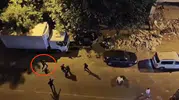 Diyarbakır Bağlar sokaklarında ateşli silahla yaralama anı