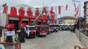 Düzce Belediyesi itfaiye filosunu 12 yeni araçla güçlendirdi