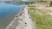 Hazar Gölü sezona tertemiz giriyor
