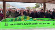 Erzurum’da yürek yakan veda
