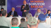 Meramlılar mahallelerini başkana doğrudan sordu