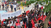 Menteşe sokaklarında yüz yıllık bağımsızlık ateşi yeniden yandı