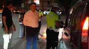 Edirne’de polis denetimi 17 sürücüye ağır fatura